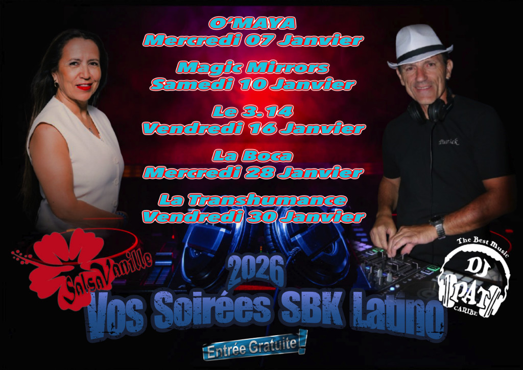 DJ Soirées Mensuelles Janv 2026